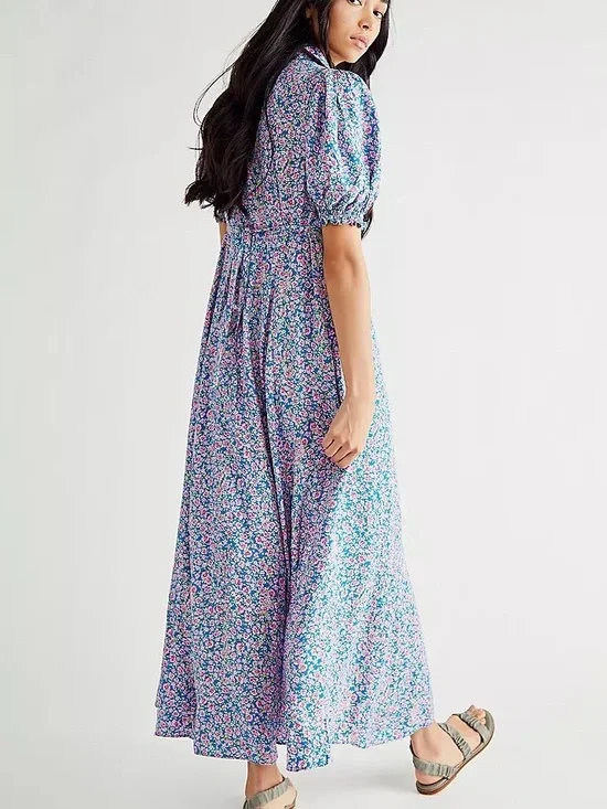 FREE PEOPLE Debbie Jean Shirt Dress