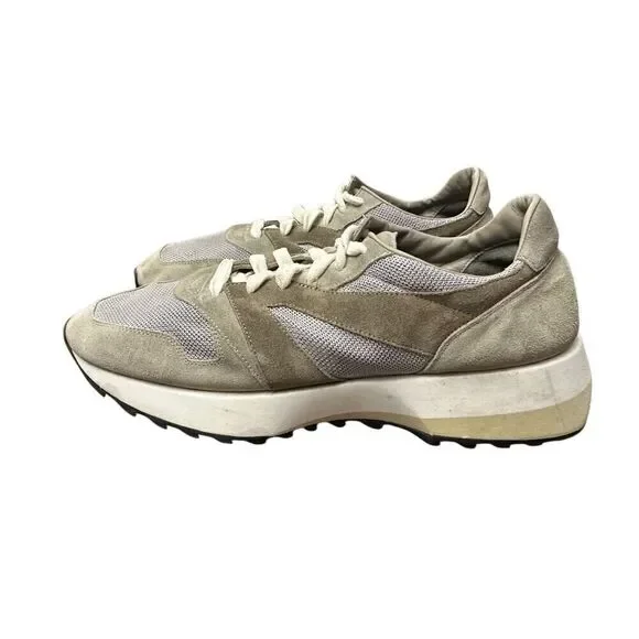 $695 Men's FEAR OF GOD Lace-Up Runner Sneakers Sabbia 42 US  Made in Italy