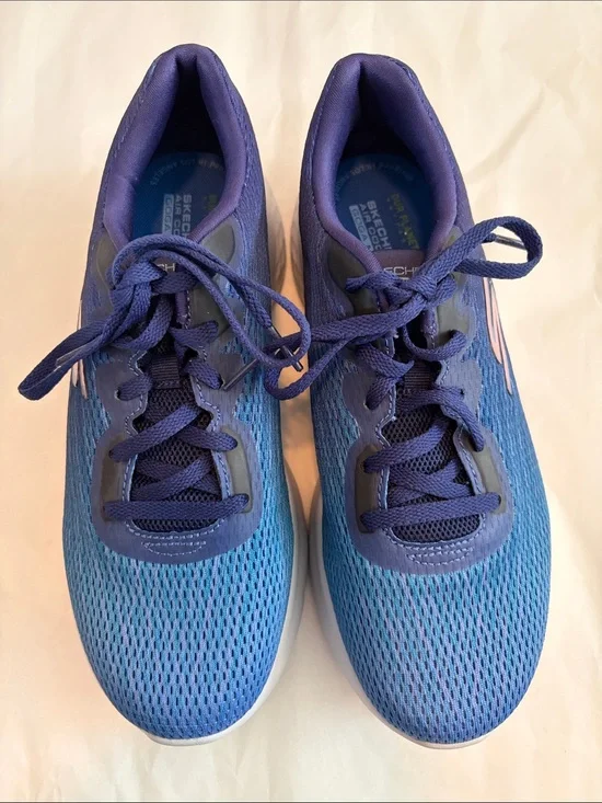 Skechers GO Run Lite Vegan Washable Sneakers Galaxy Navy/Blue
