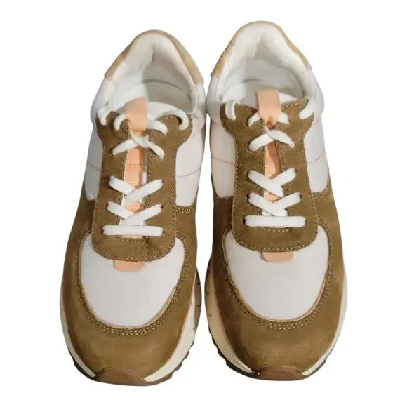 Madewell‎ Kickoff Trainer Sneaker in Ripstop Nylon and Leather Wom 7.5  Men's 6M