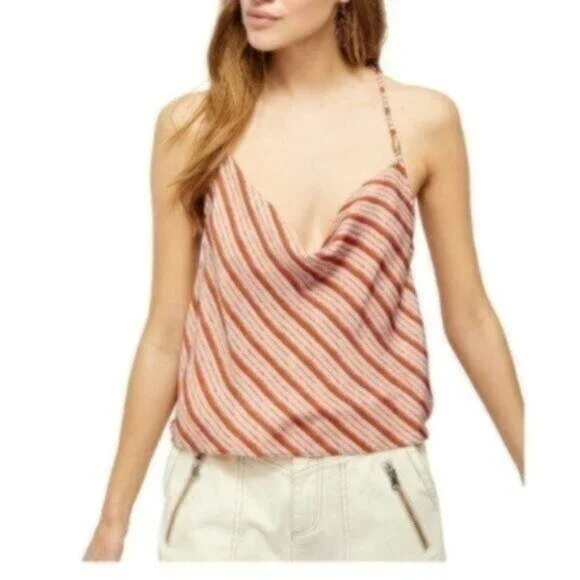 NWT Free People Draped Neck Top Medium