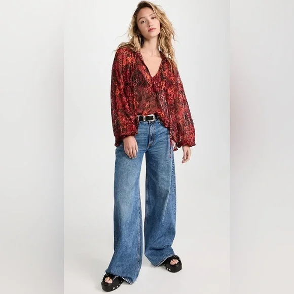FREE PEOPLE Out For The Night Top