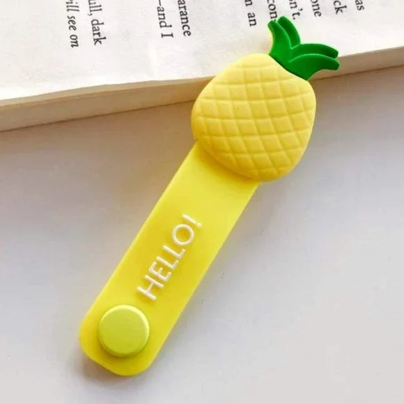 Pineapple‎ UBMSA Silicone Cord Keeper/Organizer~~NWOT