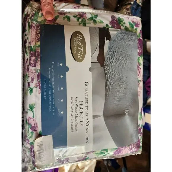 KingSize Bed Sheet Set New Bed Tite Soft  Woven Micro Fibers 100% Easy Care Poly