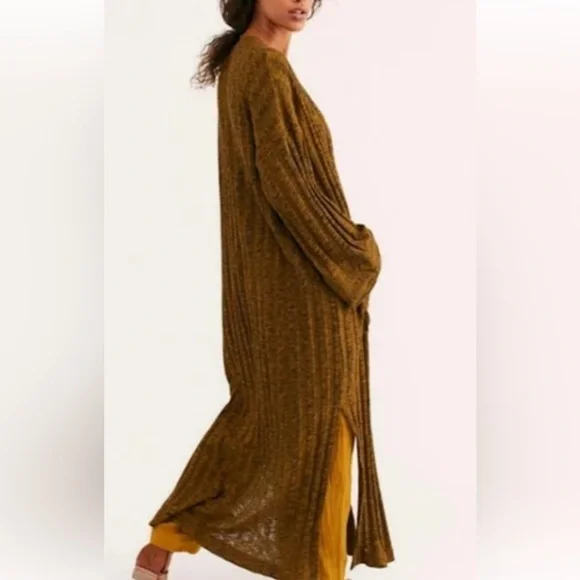 NWOT Free People  xs/sm maxi cardigan