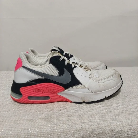 Nike Air Max‎ Excee White Pink Athletic Sneakers CD5432-100 Women 11/Men 9.5