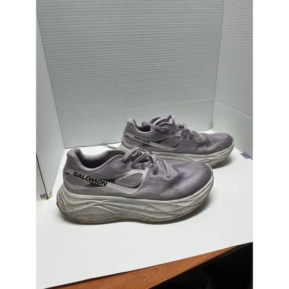Salomon Aero Glide Running Shoes Purple Women's US‎ 8 | 472112 Lavender Lilac