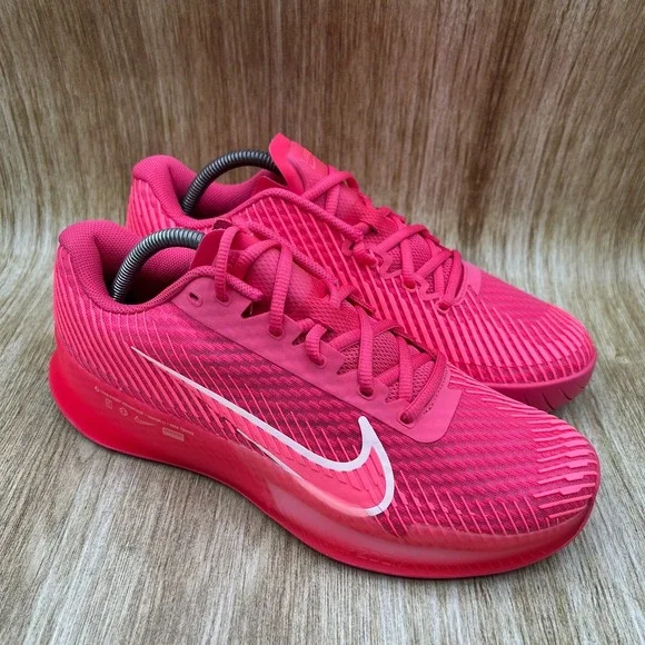 Nike‎ Court Air Zoom Vapor 11 Women's Size 10 Pink Tennis Shoes DR6965-600 NEW