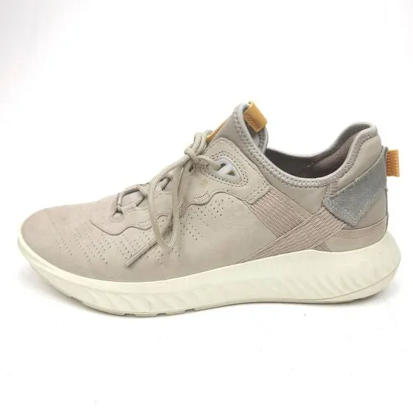ECCO Men's St.1 Lite M Sneakers, Gray Nubuck Size 41 US 7-7.5