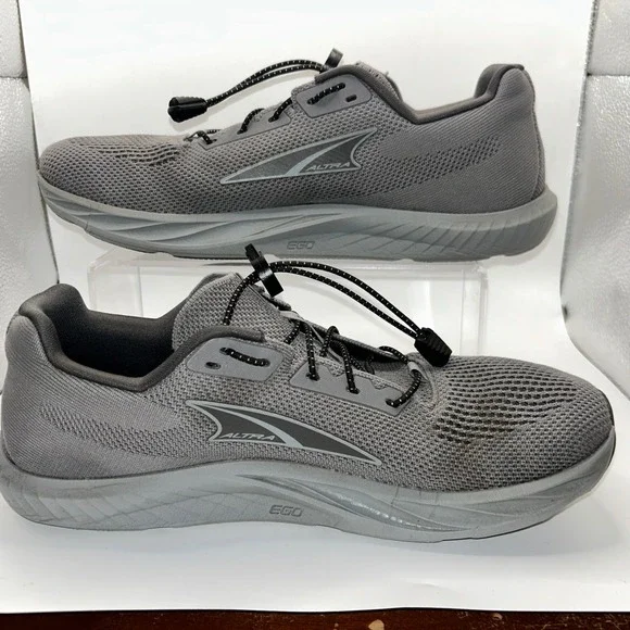 Altra Escalante 3 Mens 9 Gray Road Running Shoes AL0A85NE220 Lock‎ Laces