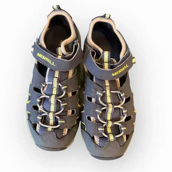 Merrell Hydro H2O Hiker Closed Toe Sandals Sporty Navy Blue MY54859 Fisherman 7