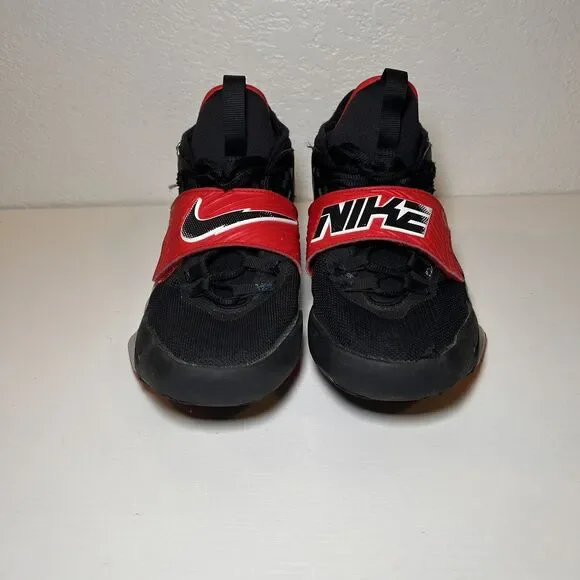 Nike Boys Future Court 3 CT2866-008 Red/Black Basketball Shoes Sneakers Size 7Y