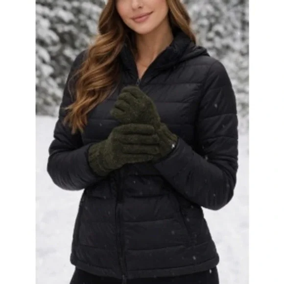 Smartwool Women's Picante Merino Wool Marled Knit‎ Cozy Gloves Size Small NWT
