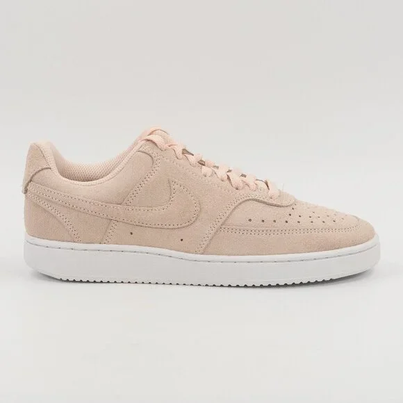 Nike Women's Court Vision Low 'Orange Pearl' DH0253-800 Suede Sneakers