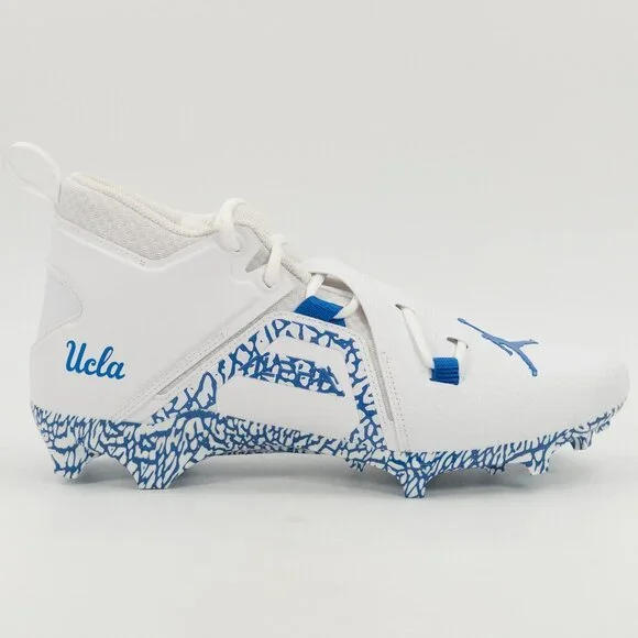 Jordan Alpha Menace Pro 3 UCLA Bruins DH3368-106 Football Cleats size 11.5