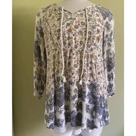 Free People Long Sleeve Mini Dress
