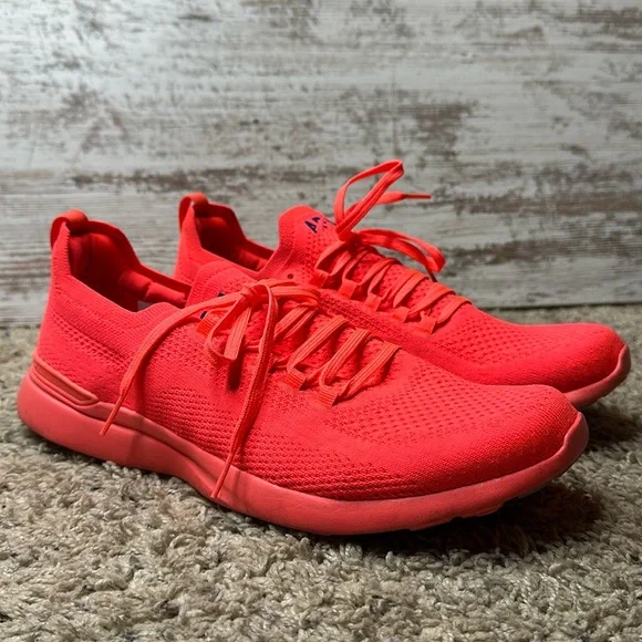 APL ATHLETIC PROPULSION LABS Techloom Breeze Impulse Red & Blue Haze size 11