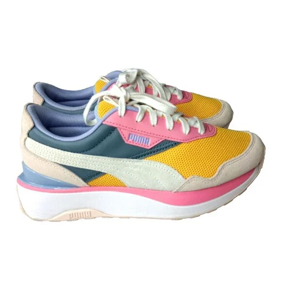 Puma Cruise Rider Candy Sneakers Womens  Shoes Size 7.5 Multicolor