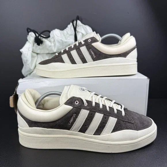 Adidas Bad Bunny Campus Dark Brown ID2534 Size 11.5 Men's New Authentic‎ W/ Bag