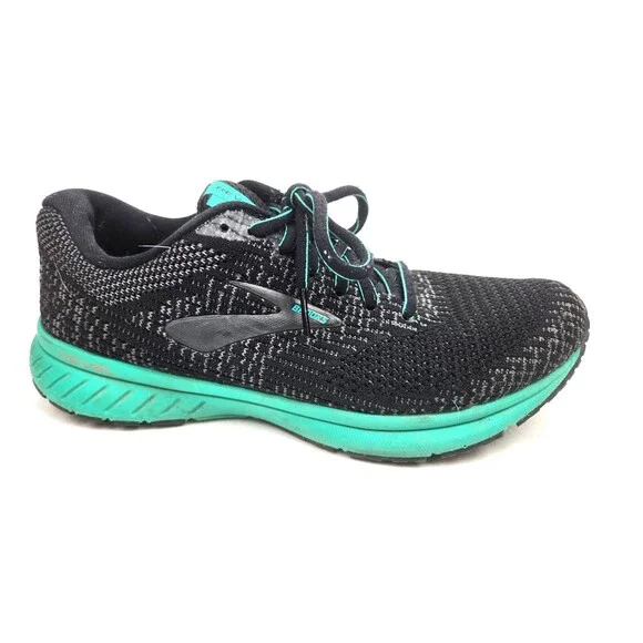Brooks Revel 3 Running Shoes Women’s Size 8.5 Black and Green