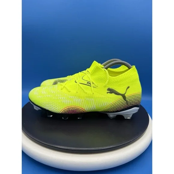 Puma Future 8 Match FG/AG Womens Size 9 Yellow Soccer Cleats 108382-03
