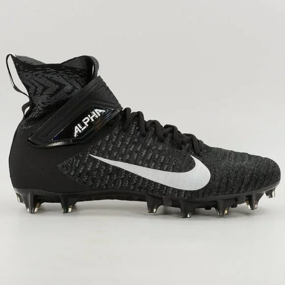 Nike Alpha Menace Elite 2 WIDE 'Black' BV3298-001 Football Cleats Multi Size