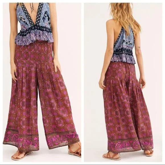 Free People Run River Wide Leg Pant