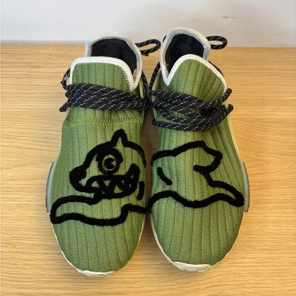 Adidas‎ x BBC Ice Cream Hu NMD Running Dog Green Sneakers Mens Size 7.5 Rare