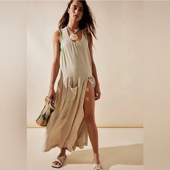 NWT Free People Runaway With Me Maxi $108 MSRP!