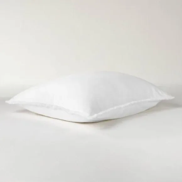CasaLuna Linen-cotton blend pillow shams NWOT Standard size 20”x 26”