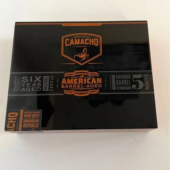 Camacho American‎ Barrel Empty Cigar Box