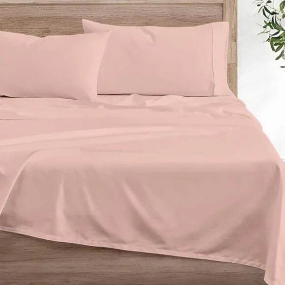 Elegant Peach Bedding Set
