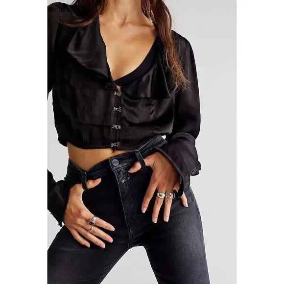 Free people Olivia blouse size M