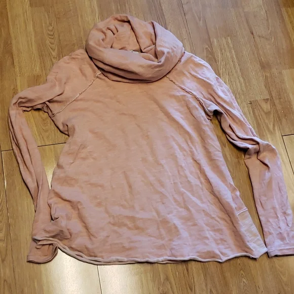Free People Beach peach cocoon pullover small