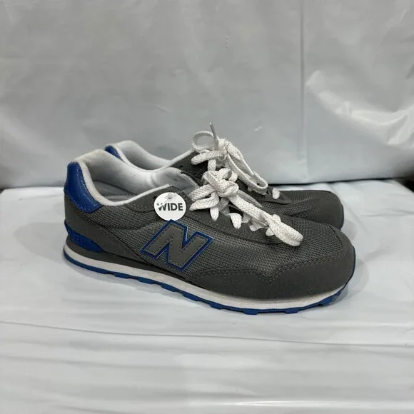 New Balance 515 GC515KGB Sneakers Kids US 5 Harbor Gray Low Top Shoes EBS1172