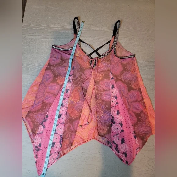 ♡Free People Intimately Blouse Size Large B-15