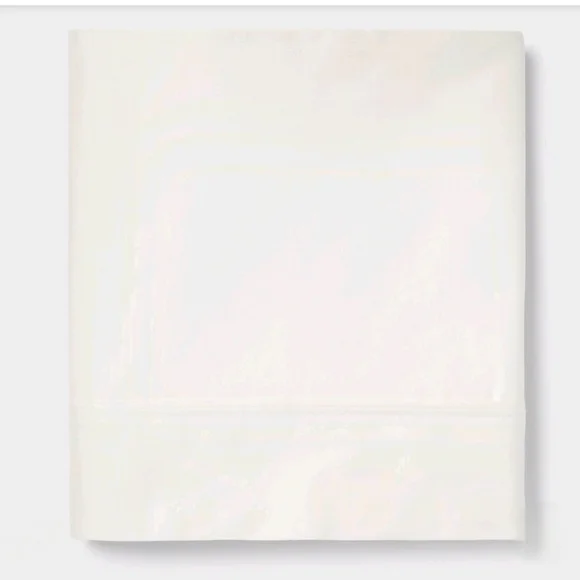 Threshold Full 400 Thread Count Performance Flat Sheet Sour Cream