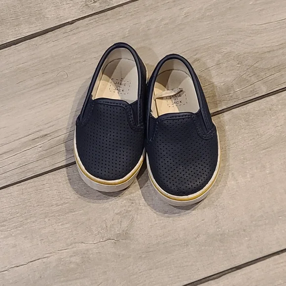 🍋‍🟩Janie and Jack baby slip on sneakers🌷