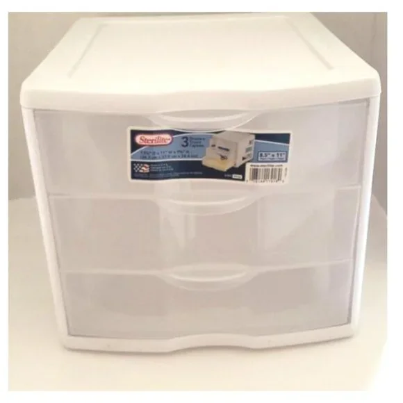 Sterilite 3 Drawer Organizer