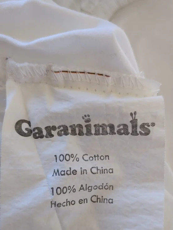 Set Of 2 Garanimals White Fitted Bassinet Sheets - 100% Cotton