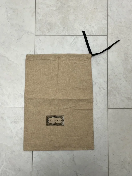 Gucci Dust Bag — Drawstring Fabric Protector