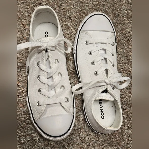 Converse All star Chuck taylor white shoes unisex