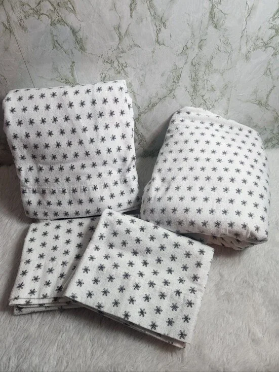 Cuddl Duds Full Size Flannel Sheet Set
