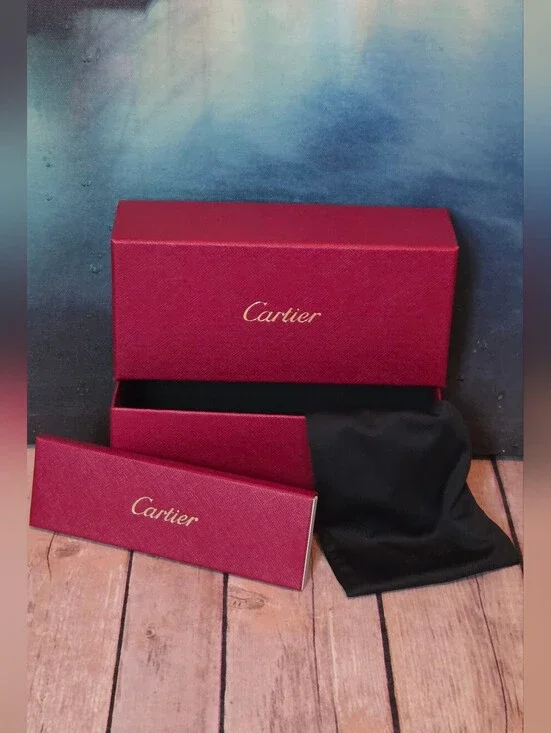 Cartier Red Presentation Box/ Accessory Case NIB