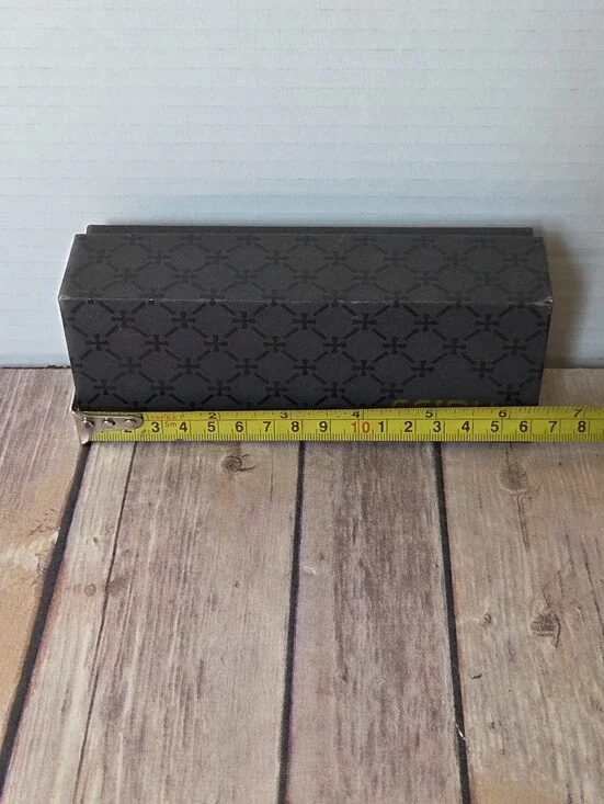 FEIDU Black Patterned Eyeglass/Sunglass Box
