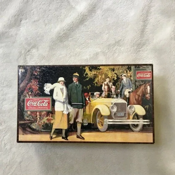 Vintage Coca Cola tin box