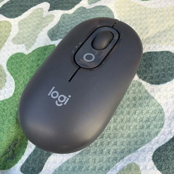 Logitech POP Mouse,Bluetooth Mouse with Customizable‎ Emojis, Graphite