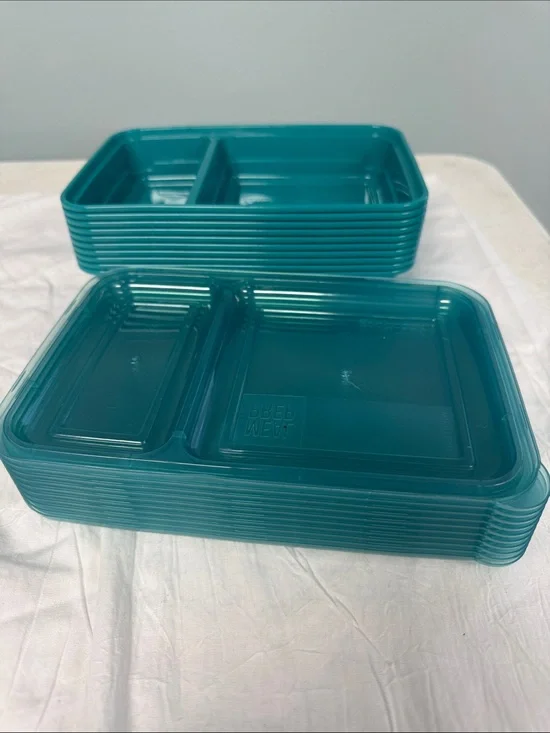 Meal Prep Container with Portion Markings - Home Storage & Organization