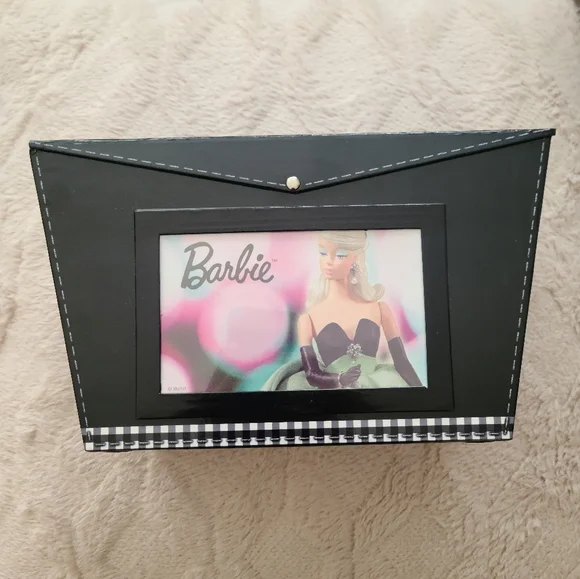 Barbie Black Photo Storage Box