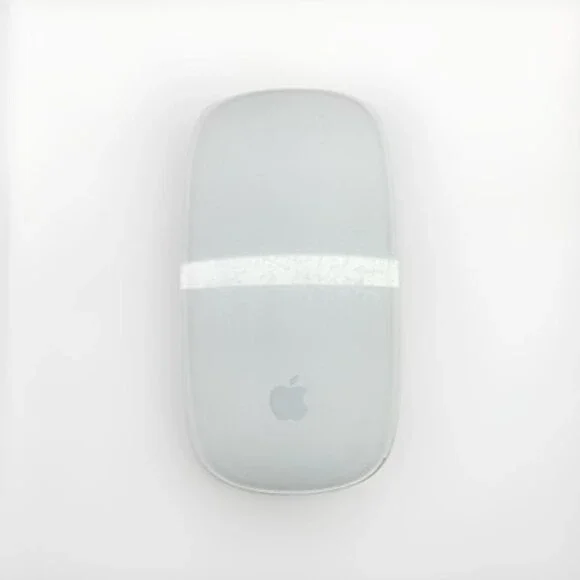 Apple Magic Mouse A1296‎ 3Vdc Wireless Bluetooth White Laser Mouse